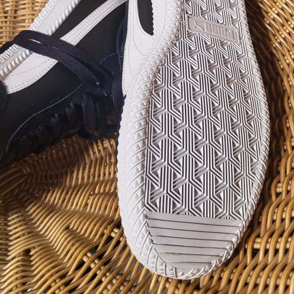 RARE NWOT 36699301 Puma Men's Astro Cup SL Sneakers Black Suede Size 9 - Picture 7 of 11